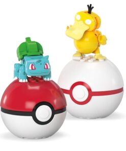 Pokémon MEGA Construction Set Poké Ball Collection: Bulbasaur & Psyduck Mattel