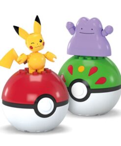 Pokémon MEGA Construction Set Poké Ball Collection: Pikachu & Ditto Mattel