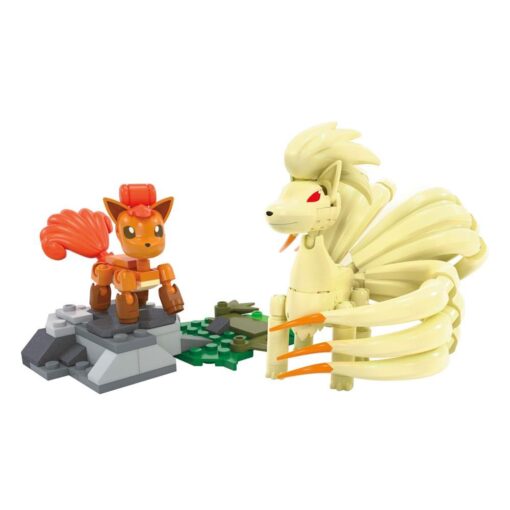 Pokémon MEGA Construction Set Vulpix Evolution Mattel Scatola Rovinata