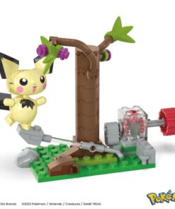 Pokémon Mega Construx Construction Set Pichu's Forest Forage Mattel