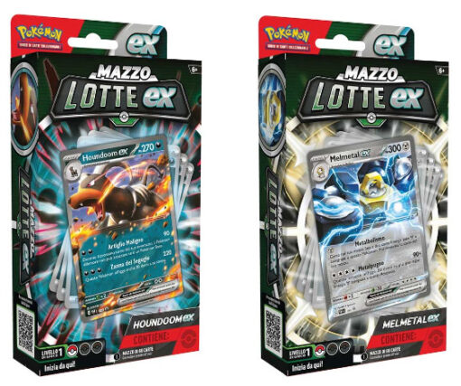 Pokémon TCG Mazzo Lotte Houndoom Ex e Melmetal Ex (ITA)