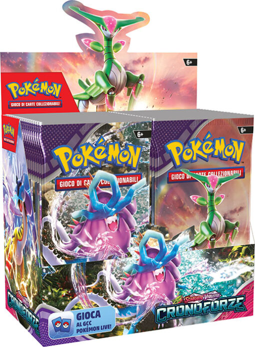 Pokémon TCG Scarlatto & Violetto Cronoforze Booster Box da 36 Buste (ITA)