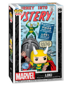 Pop Figura Comic Cover Marvel Loki Esclusiva Funko