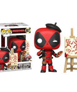 Pop Figura Deadpool As French Painter Esclusiva Funko