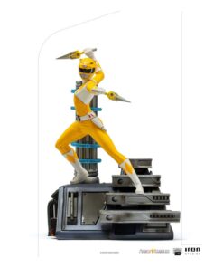 Power Rangers Bds Art Statua Yellow Ranger 19 Cm 1/10 Iron Studios