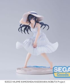 Rascal Does Not Dream Of A Bunny Girl Senpai Luminasta Pvc Statua Mai Sakurajima Summer Dress 17 Cm Sega