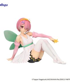 Re:zero Starting Life In Another World Noodle Stopper Pvc Statua Ram Flower Fairy 45 Cm Furyu