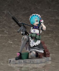 Re:zero Starting Life In Another World Pvc Statua 1/7 Rem Military Ver. 16 Cm Helios