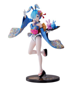 Re:zero Starting Life In Another World Pvc Statua 1/7 Rem Wa-bunny 23 Cm Furyu