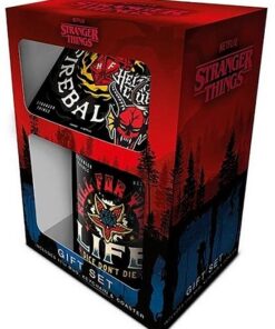 Regalo Set 3 In 1 Stranger Things Hellfire Tv Series - Gadget