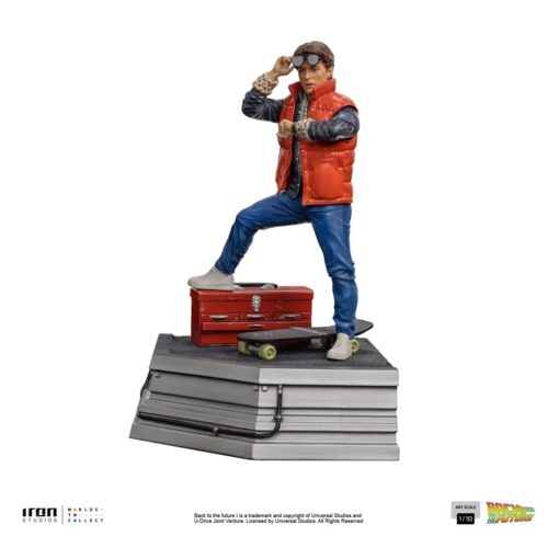 Ritorno Al Futuro Art Scale Statua 1/10 Marty Mcfly 20 Cm Iron Studios