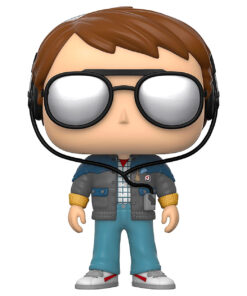 Ritorno Al Futuro Funko Pop Film Vinile Figura Doc Marty Con Occhiali 9 cm