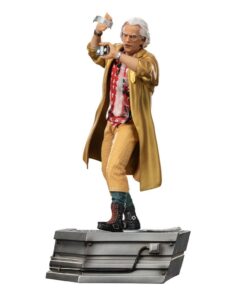 Ritorno Al Futuro Ii Art Scale Statua 1/10 Doc Brown 25 Cm Iron Studios