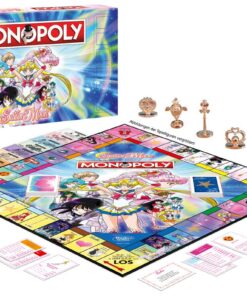 Sailor Moon Gioco Da Tavolo Monopoly *german Version* Winning Moves