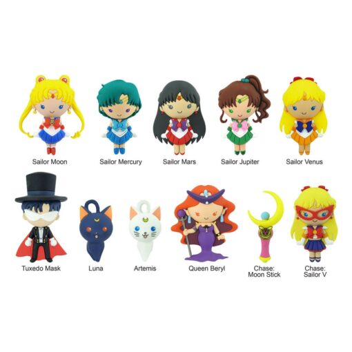 Sailor Moon Pvc Bag Clips Series 1  Con Figure Int.