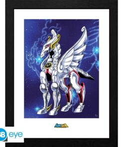 SAINT SEIYA - Framed print "Pegasus cloth" (30x40)