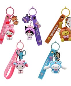 Sanrio Animal Series Portachiavi Con Hand Strap Hello Kitty E Friends  Yume Toys