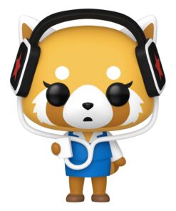 Sanrio Pop! Animation Vinile Figura Aggretsuko W/headphones 9 Cm Funko