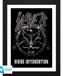 SLAYER - Framed print "Divine Intervention" (30x40)