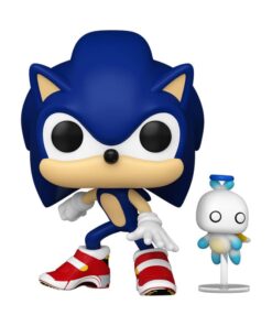 Sonic The Hedgehog Pop & Buddy! Vinile Figura Sonic W/ Hchao 9 Cm Funko