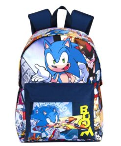 Sonic The Hedgehog Regolabile Zaino 42cm Perona