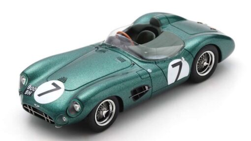 SPARK MODEL S2447 ASTON MARTIN DBR1 N.7 LM 1959 G.WHITEHEAD-B.NAYLOR 1:43 Modellino