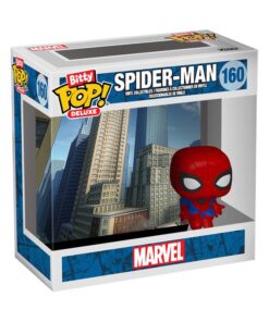 Spider-man Bitty Pop! Deluxe Vinile Figura Spider-man(cityscape)  2