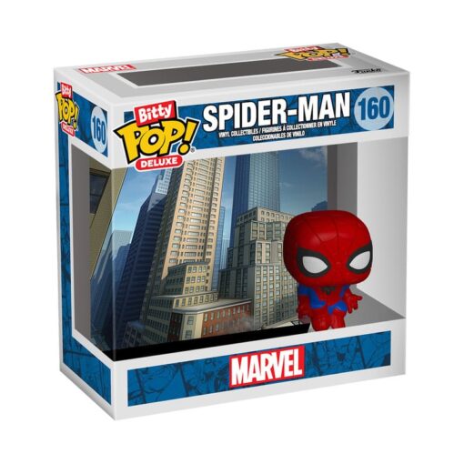 Spider-man Bitty Pop! Deluxe Vinile Figura Spider-man(cityscape)  2