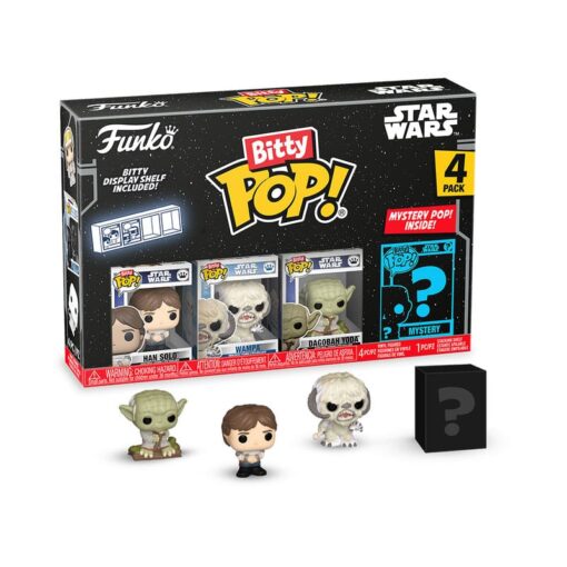 Star Wars Bitty Pop! Vinile Figura 4-pack Han 2