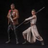 Star Wars Ep. Vii The Force Awakens Rey & Finn Artfx 2 Statua 1:10 Kotobukiya