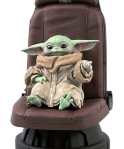 Star Wars Statua The Mandalorian Yoda Bambino Seduto Scala 1/2 Diamond Select