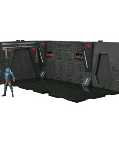 Star Wars: The Mandalorian Vintage Collection Tantive Iv Hallway Con Mandalorian Privateer Figura 10 Cm Hasbro