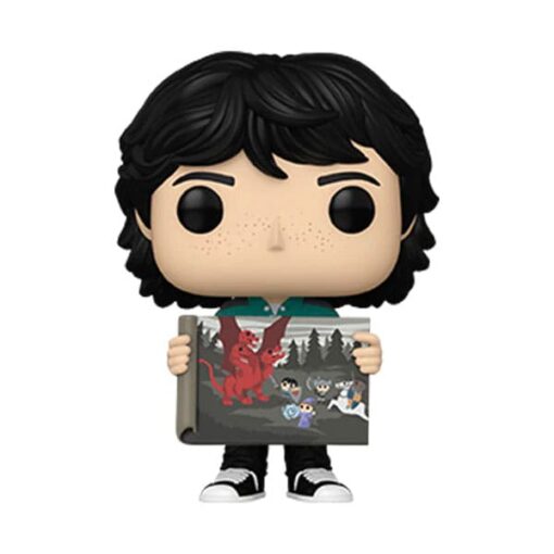 Stranger Things Pop! Tv Vinile Figura Mike W/will's Painting 9 Cm Funko