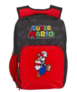 Super Mario Bros Regolabile Zaino 43cm Perona