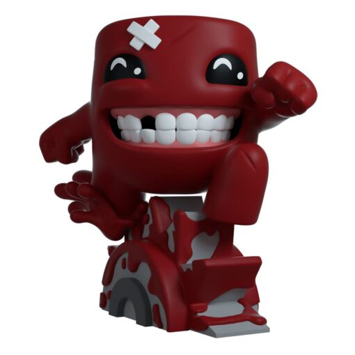 Super Meat Boy Vinile Figura Super Meat Boy 10 Cm Youtooz