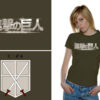 T-SHIRT AOT CADET SLIM FIT GIRL TAGLIA S T-SHIRT UNEKORN