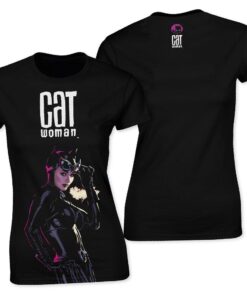 T-shirt Maglietta Dc Comics Catawoman nera taglia L SD Toys