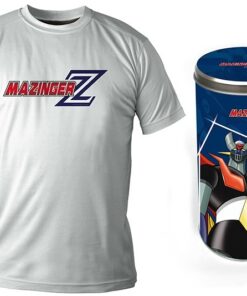 T-SHIRT MAZINGER Z LOGO WHITE BOY DLX TAGLIA XXL SD TOYS