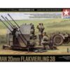 Tamiya TA32554 GERMAN 20 MM FLAKIVERLING 38 1/48 KIT DI MONTAGGIO Modellino