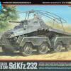 Tamiya TA32574 GERMAN 8-WHEELED HEAVY ARMORED CAR Sd. Kfz. 232 KIT 1:48 Kit Mezzi Militari Modellino