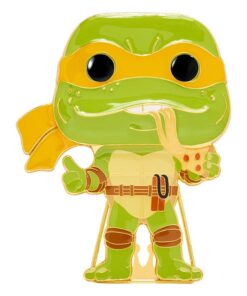 Tartarughe Ninja Pop! Enamel Spilla Michelangelo 10 Cm Funko