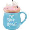 TAZZA 3D PEANUTS SNOOPY EAT SLEEP REPEAT CARTOON - GADGET