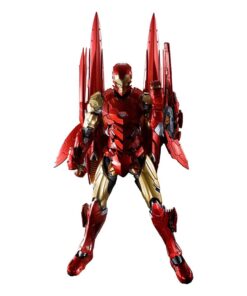 Tech-on Avengers S.h. Figuarts Action Figura Iron Man 16 Cm Bandai Tamashii Nations