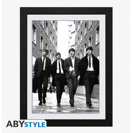 THE BEATLES - Framed print "In London Portrait" (30x40)