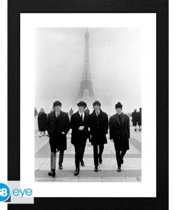 THE BEATLES - Framed print "Paris" (30x40)