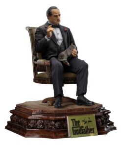 The Godfather Scale Statua 1/10 Don Vito Corelione 19 Cm Iron Studios