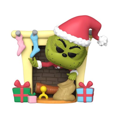 The Grinch Pop! Deluxe Vinile Figure Il Grinch con Regali Funko