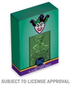 THE JOKER PLAYING CARD  LTD ED INGOT Varie Fanattik