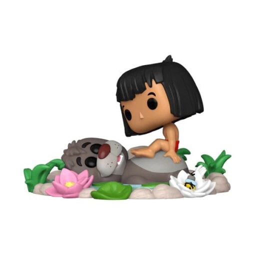 The Jungle Book Pop Moments Vinile Figures Baloo & Mowgli 11 Cm Funko