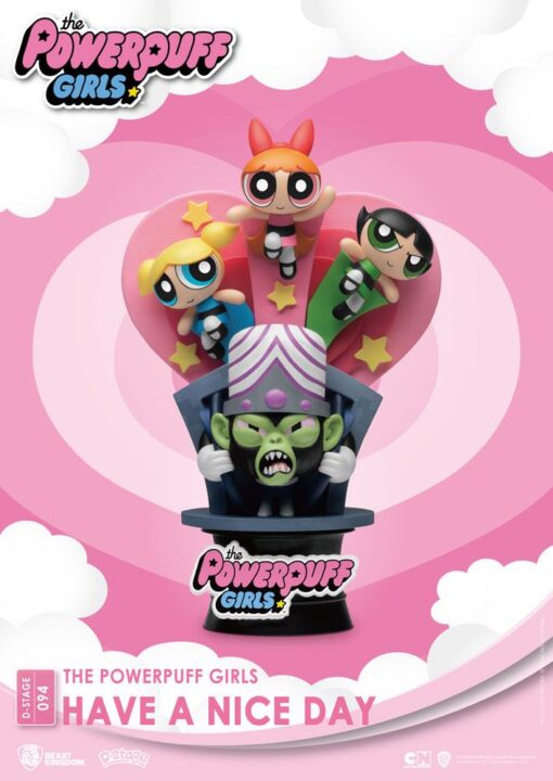 The Powerpuff Girls D-Stage PVC Diorama Have A Nice Day Standard Version 15 Cm Beast Kingdom Toys